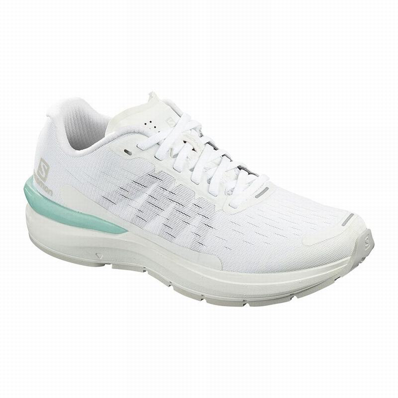 Zapatillas De Running Salomon Mujer Blancas - Salomon Argentina SONIC 3 BALANCE W ,230857-NVR